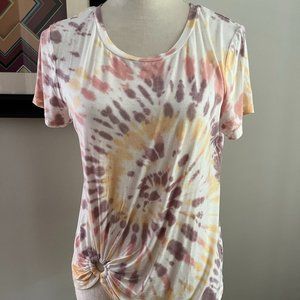 Wallflower Tie-dye Short Sleeve T-shirt L